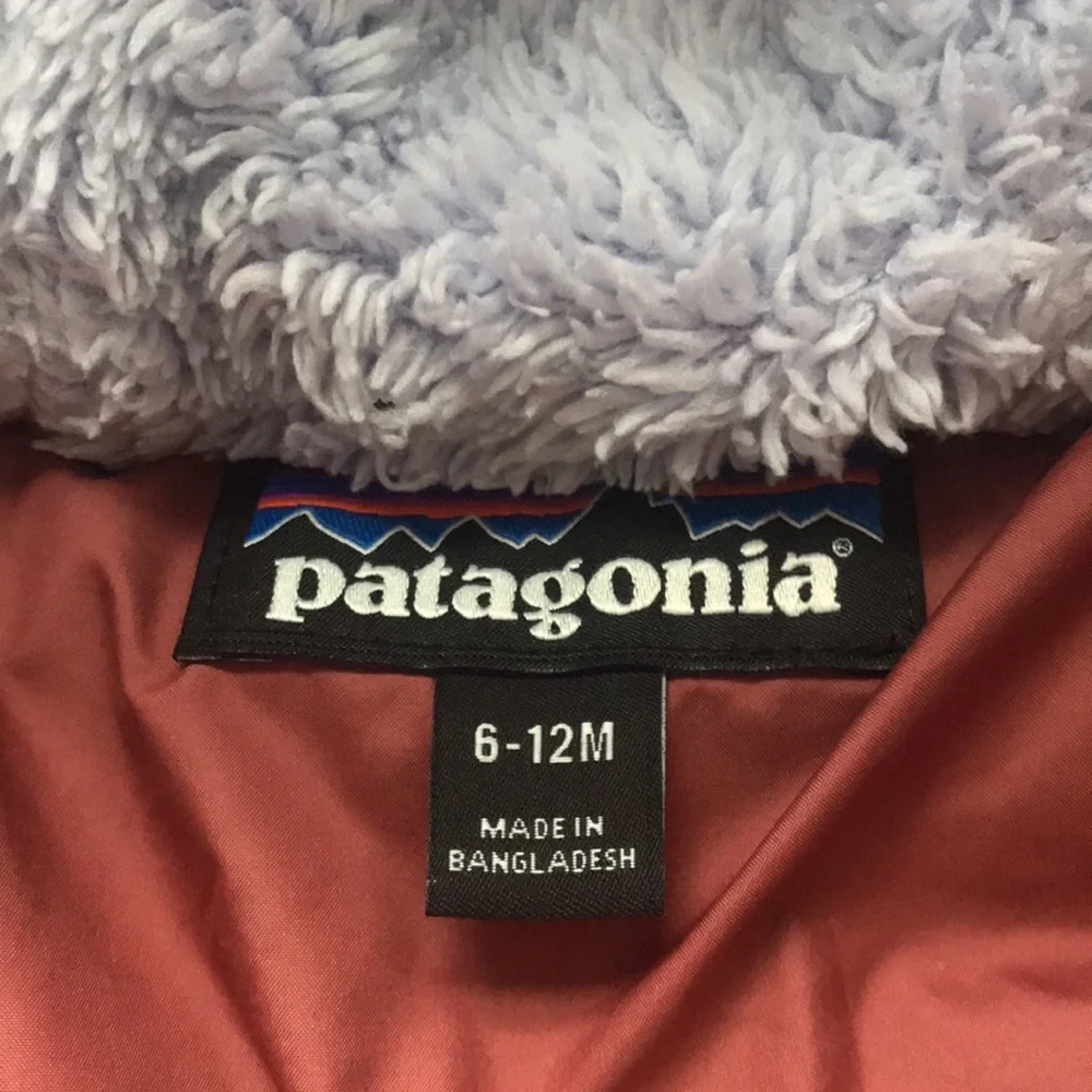 Patagonia Hi Loft Puffer Bunting (size 6-12m)